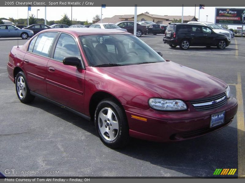 Sport Red Metallic / Gray 2005 Chevrolet Classic