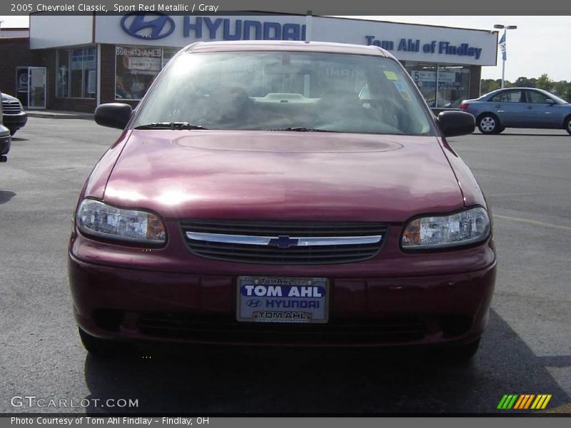 Sport Red Metallic / Gray 2005 Chevrolet Classic