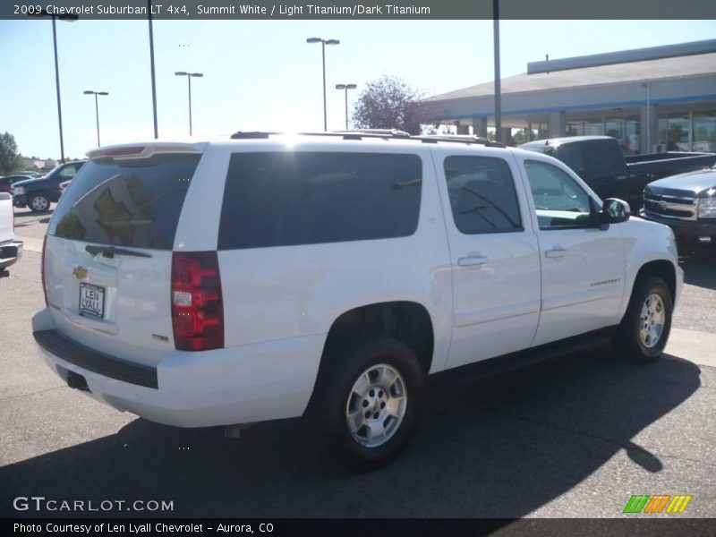 Summit White / Light Titanium/Dark Titanium 2009 Chevrolet Suburban LT 4x4
