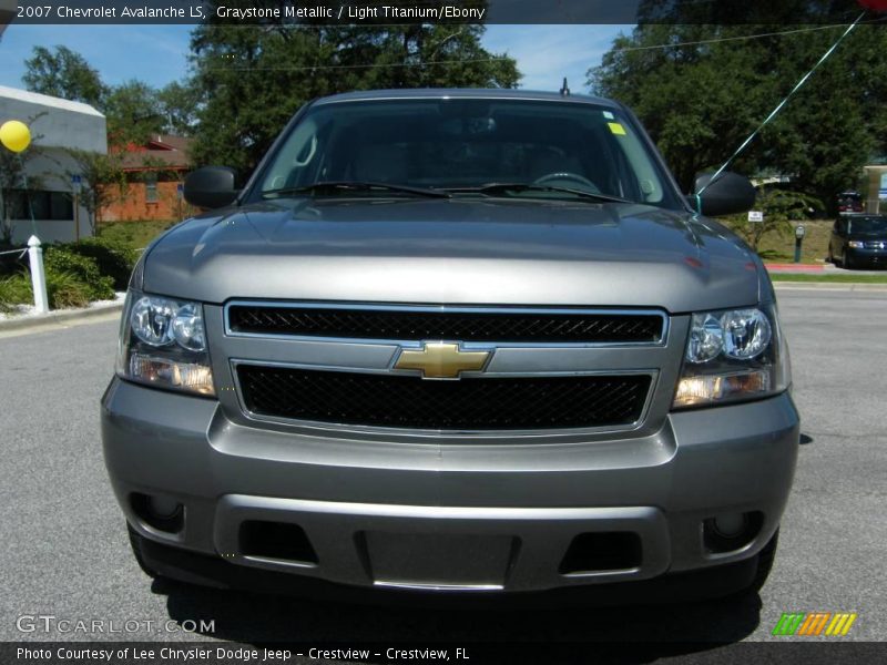 Graystone Metallic / Light Titanium/Ebony 2007 Chevrolet Avalanche LS