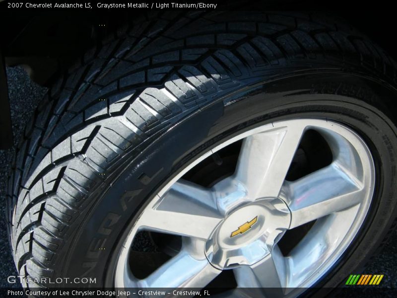 Graystone Metallic / Light Titanium/Ebony 2007 Chevrolet Avalanche LS