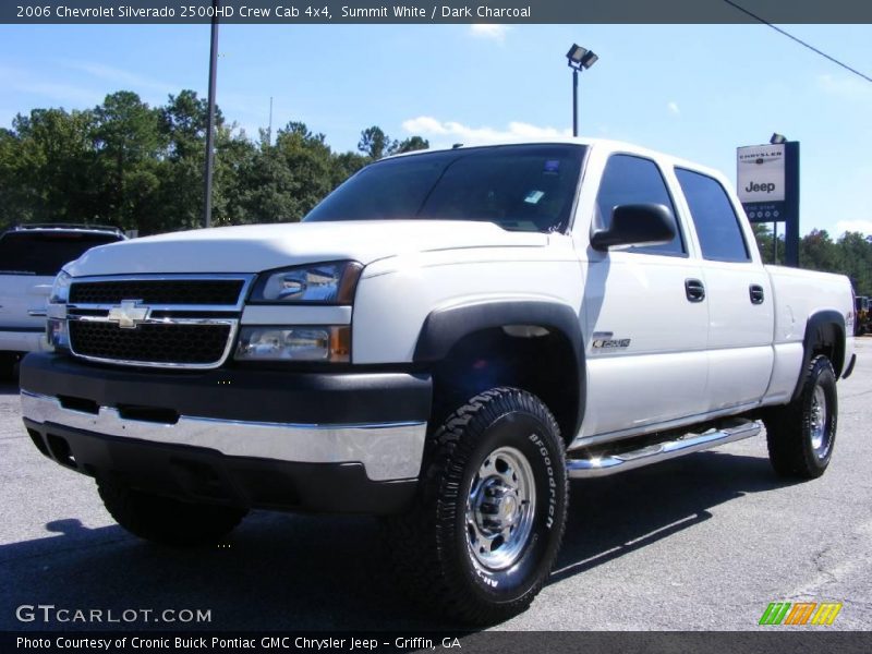 Summit White / Dark Charcoal 2006 Chevrolet Silverado 2500HD Crew Cab 4x4