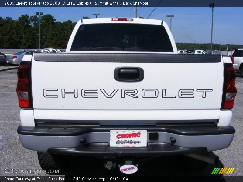 Summit White / Dark Charcoal 2006 Chevrolet Silverado 2500HD Crew Cab 4x4