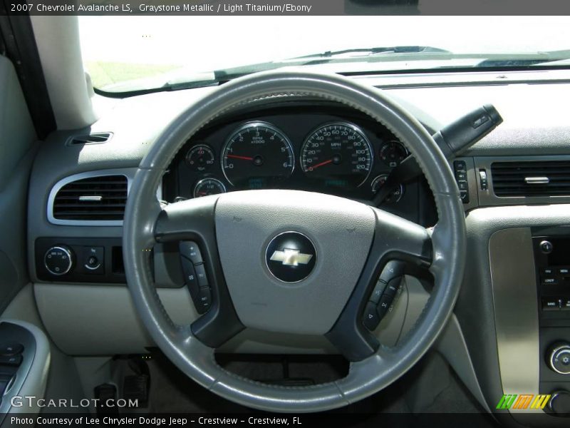 Graystone Metallic / Light Titanium/Ebony 2007 Chevrolet Avalanche LS