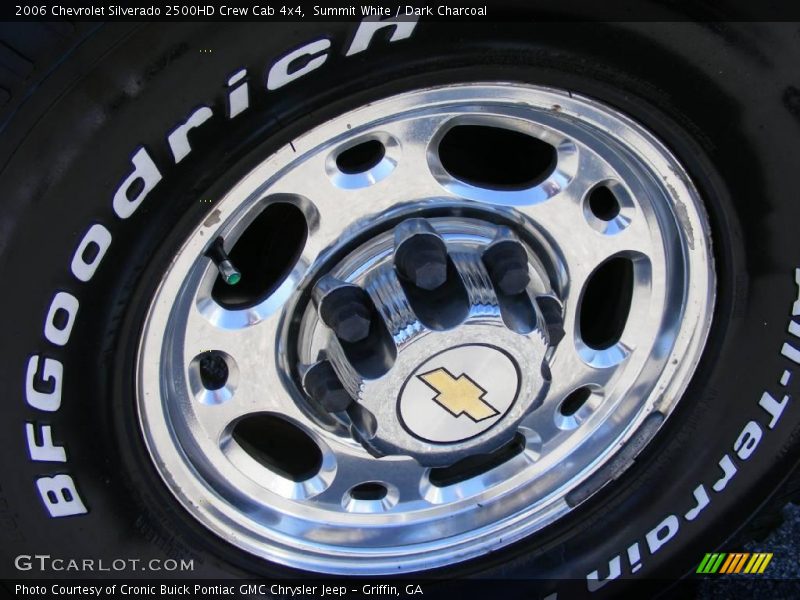 Summit White / Dark Charcoal 2006 Chevrolet Silverado 2500HD Crew Cab 4x4