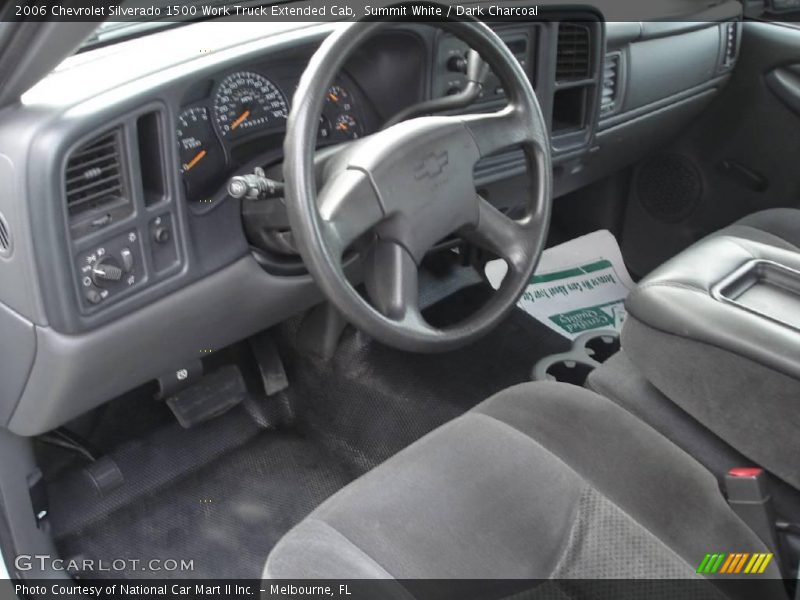 Summit White / Dark Charcoal 2006 Chevrolet Silverado 1500 Work Truck Extended Cab