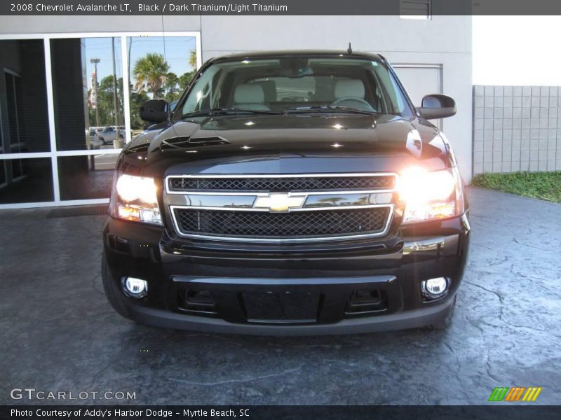 Black / Dark Titanium/Light Titanium 2008 Chevrolet Avalanche LT