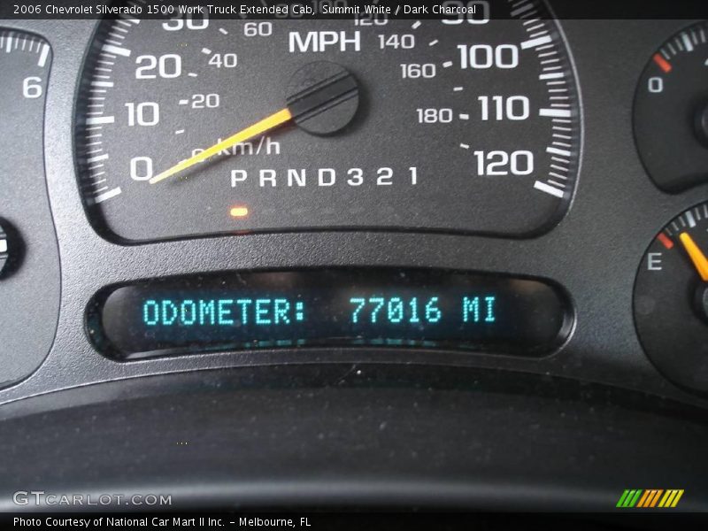 Summit White / Dark Charcoal 2006 Chevrolet Silverado 1500 Work Truck Extended Cab