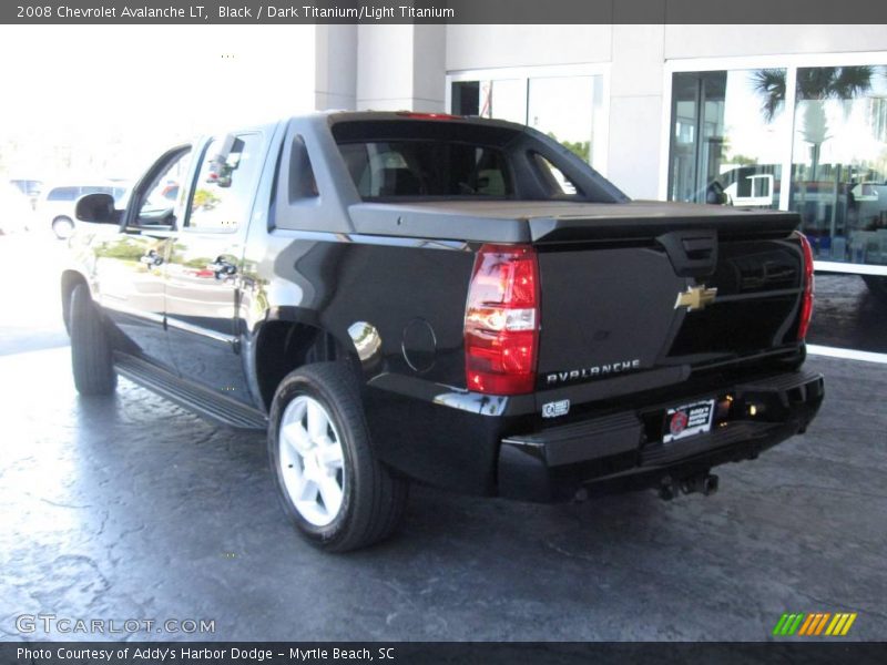 Black / Dark Titanium/Light Titanium 2008 Chevrolet Avalanche LT