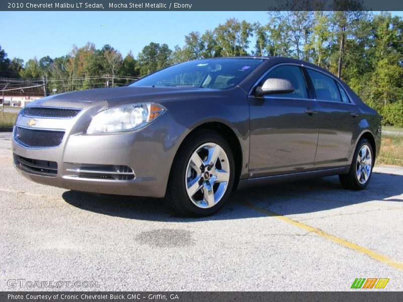 Mocha Steel Metallic / Ebony 2010 Chevrolet Malibu LT Sedan