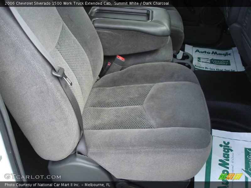 Summit White / Dark Charcoal 2006 Chevrolet Silverado 1500 Work Truck Extended Cab