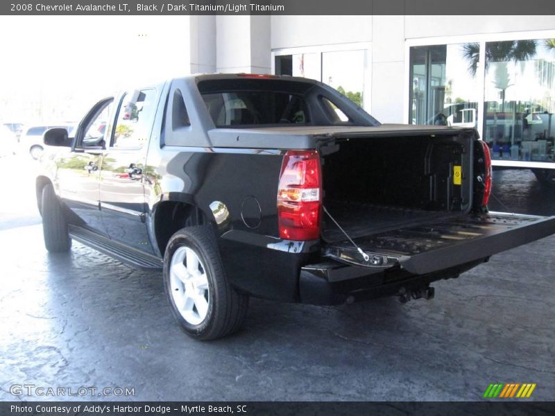 Black / Dark Titanium/Light Titanium 2008 Chevrolet Avalanche LT