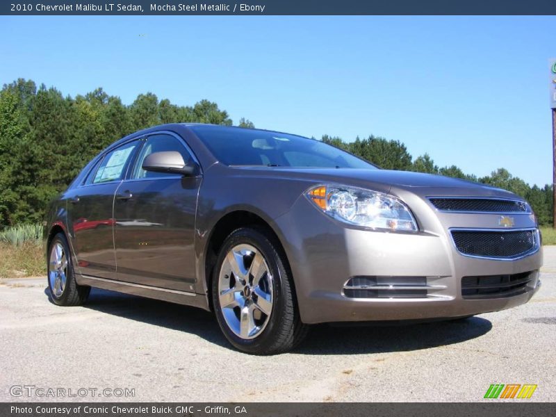 Mocha Steel Metallic / Ebony 2010 Chevrolet Malibu LT Sedan