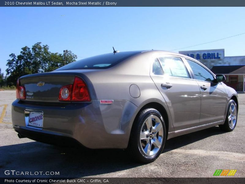 Mocha Steel Metallic / Ebony 2010 Chevrolet Malibu LT Sedan
