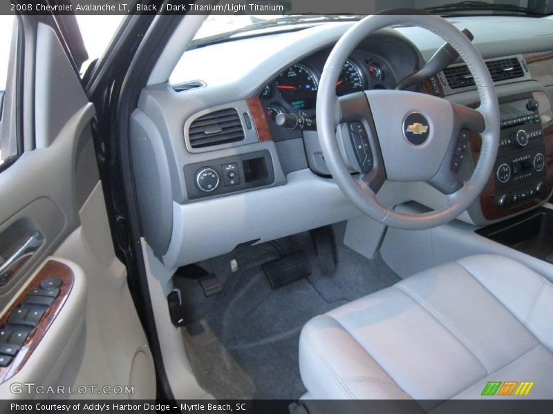 Black / Dark Titanium/Light Titanium 2008 Chevrolet Avalanche LT