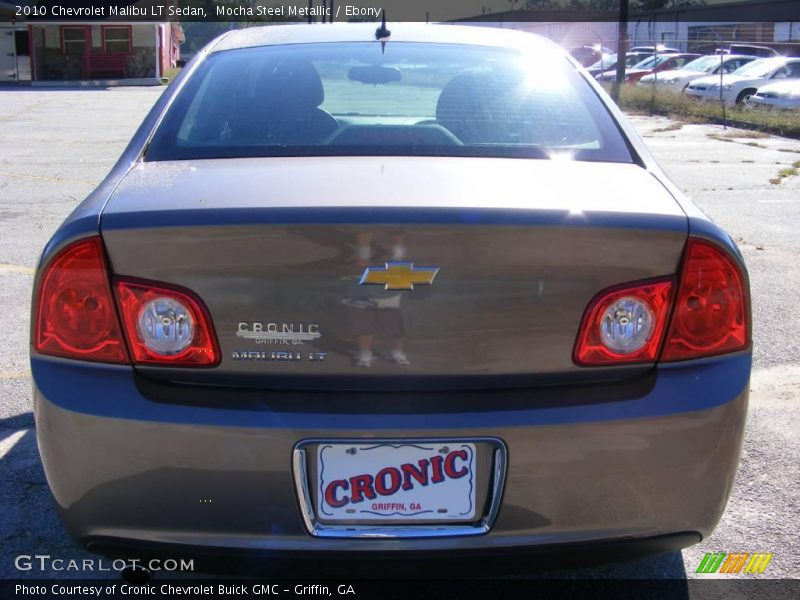 Mocha Steel Metallic / Ebony 2010 Chevrolet Malibu LT Sedan