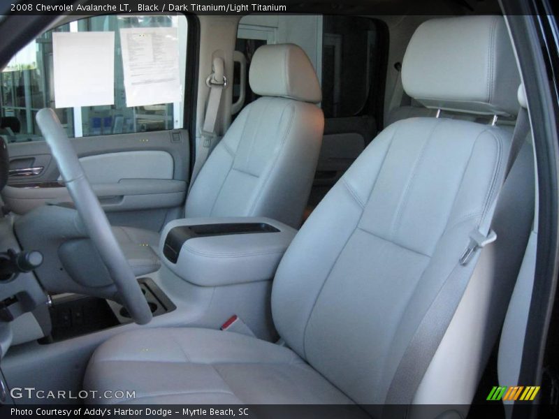 Black / Dark Titanium/Light Titanium 2008 Chevrolet Avalanche LT