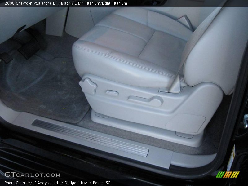 Black / Dark Titanium/Light Titanium 2008 Chevrolet Avalanche LT