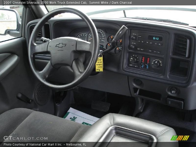 Summit White / Dark Charcoal 2006 Chevrolet Silverado 1500 Work Truck Extended Cab