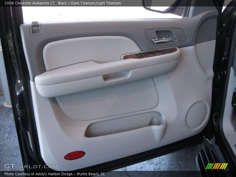 Black / Dark Titanium/Light Titanium 2008 Chevrolet Avalanche LT