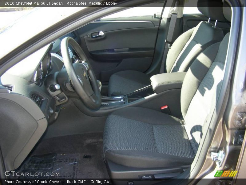 Mocha Steel Metallic / Ebony 2010 Chevrolet Malibu LT Sedan