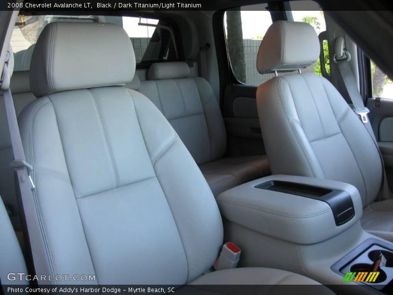 Black / Dark Titanium/Light Titanium 2008 Chevrolet Avalanche LT