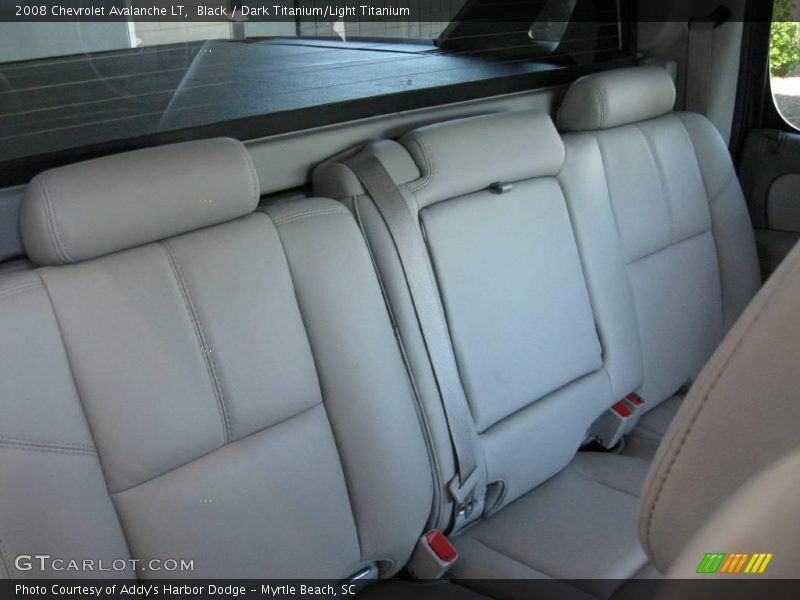 Black / Dark Titanium/Light Titanium 2008 Chevrolet Avalanche LT
