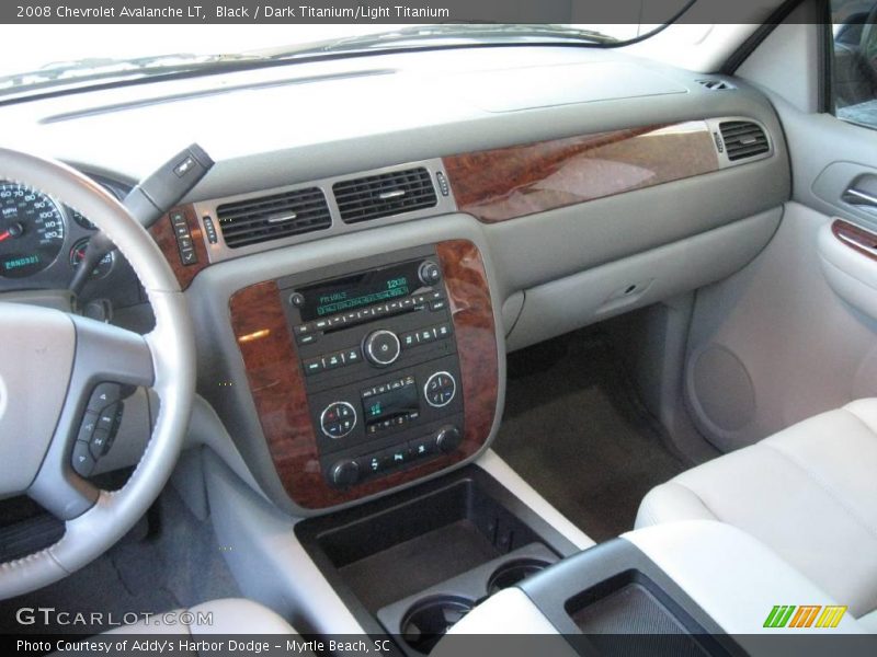 Black / Dark Titanium/Light Titanium 2008 Chevrolet Avalanche LT