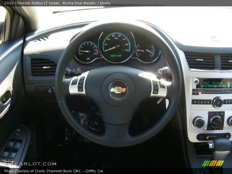 Mocha Steel Metallic / Ebony 2010 Chevrolet Malibu LT Sedan
