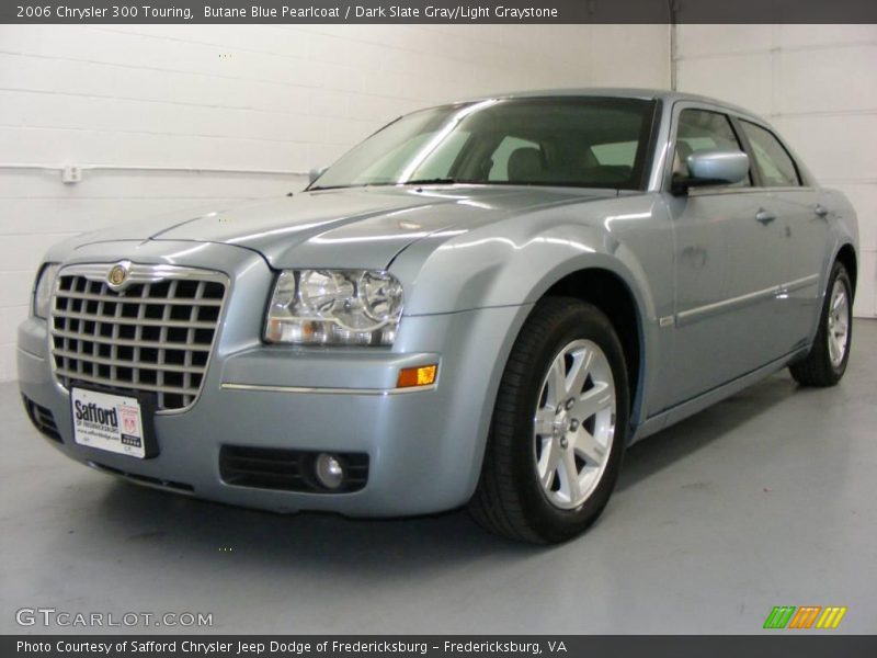 Butane Blue Pearlcoat / Dark Slate Gray/Light Graystone 2006 Chrysler 300 Touring