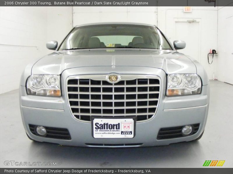 Butane Blue Pearlcoat / Dark Slate Gray/Light Graystone 2006 Chrysler 300 Touring