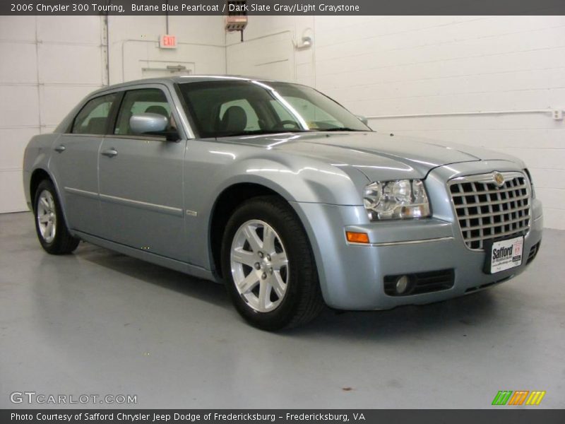 Butane Blue Pearlcoat / Dark Slate Gray/Light Graystone 2006 Chrysler 300 Touring
