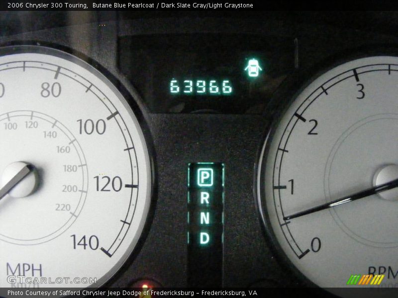 Butane Blue Pearlcoat / Dark Slate Gray/Light Graystone 2006 Chrysler 300 Touring