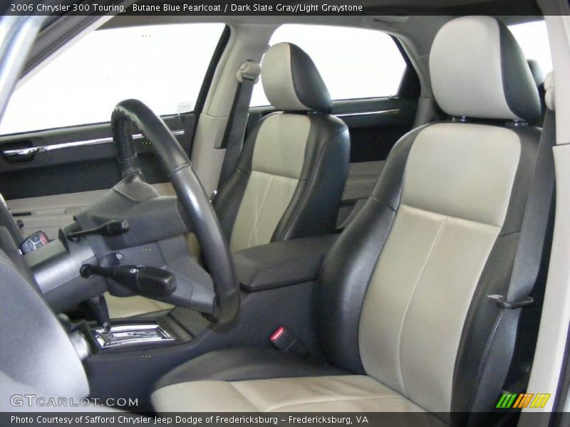 Butane Blue Pearlcoat / Dark Slate Gray/Light Graystone 2006 Chrysler 300 Touring