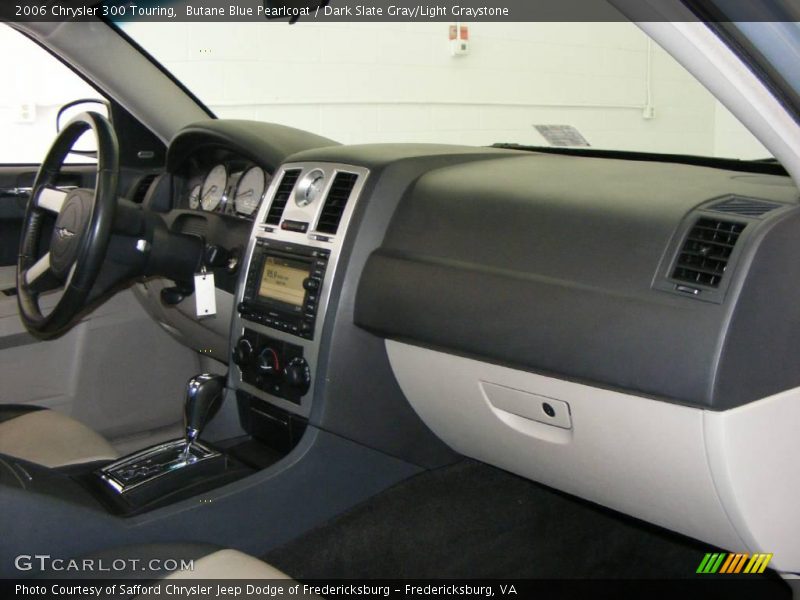 Butane Blue Pearlcoat / Dark Slate Gray/Light Graystone 2006 Chrysler 300 Touring