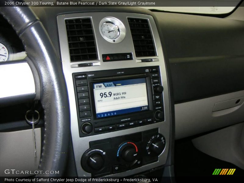 Butane Blue Pearlcoat / Dark Slate Gray/Light Graystone 2006 Chrysler 300 Touring