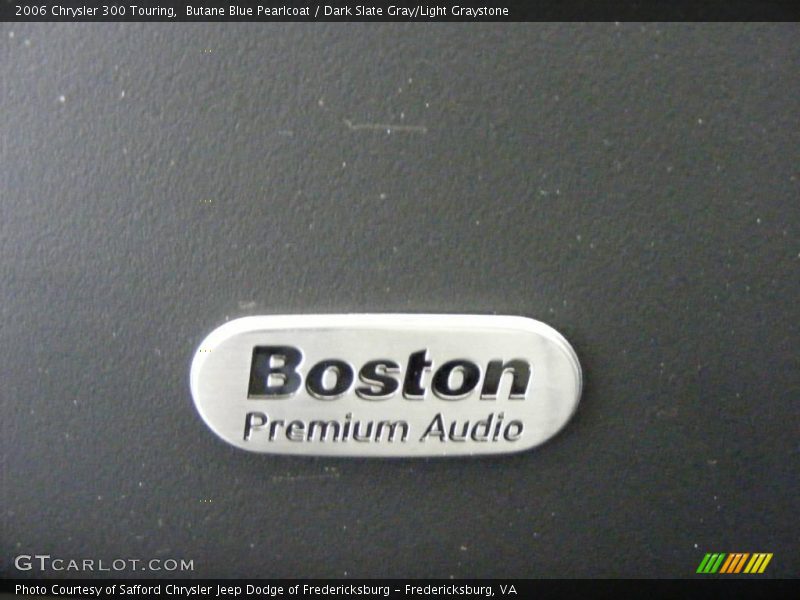 Butane Blue Pearlcoat / Dark Slate Gray/Light Graystone 2006 Chrysler 300 Touring