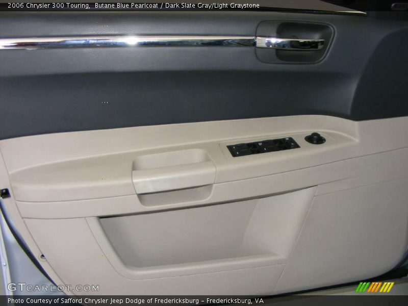 Butane Blue Pearlcoat / Dark Slate Gray/Light Graystone 2006 Chrysler 300 Touring