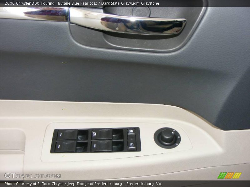 Butane Blue Pearlcoat / Dark Slate Gray/Light Graystone 2006 Chrysler 300 Touring