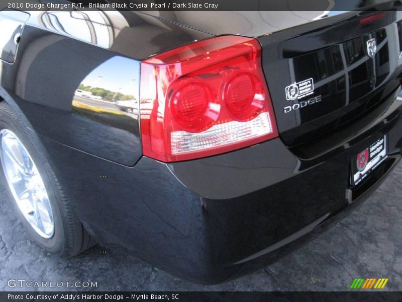 Brilliant Black Crystal Pearl / Dark Slate Gray 2010 Dodge Charger R/T