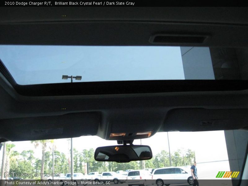 Brilliant Black Crystal Pearl / Dark Slate Gray 2010 Dodge Charger R/T