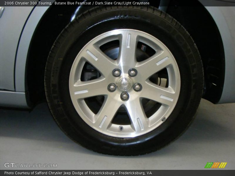 Butane Blue Pearlcoat / Dark Slate Gray/Light Graystone 2006 Chrysler 300 Touring