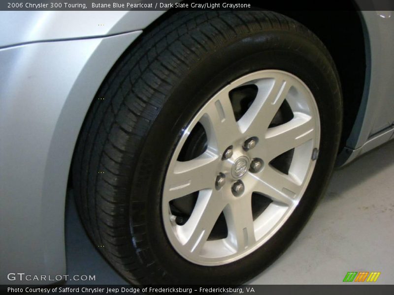 Butane Blue Pearlcoat / Dark Slate Gray/Light Graystone 2006 Chrysler 300 Touring