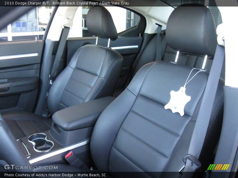 Brilliant Black Crystal Pearl / Dark Slate Gray 2010 Dodge Charger R/T