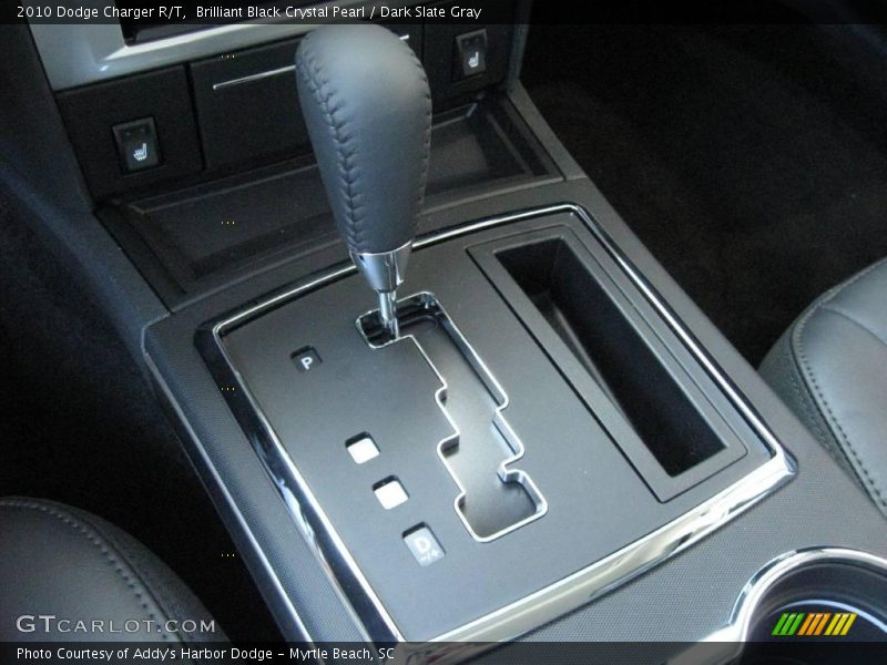Brilliant Black Crystal Pearl / Dark Slate Gray 2010 Dodge Charger R/T