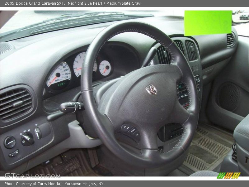 Midnight Blue Pearl / Medium Slate Gray 2005 Dodge Grand Caravan SXT