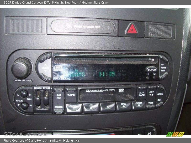 Midnight Blue Pearl / Medium Slate Gray 2005 Dodge Grand Caravan SXT