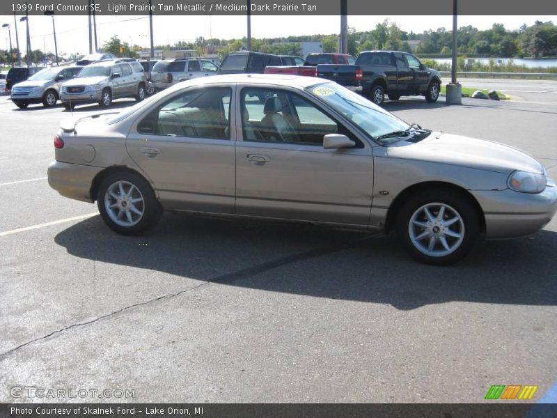 Light Prairie Tan Metallic / Medium Dark Prairie Tan 1999 Ford Contour SE