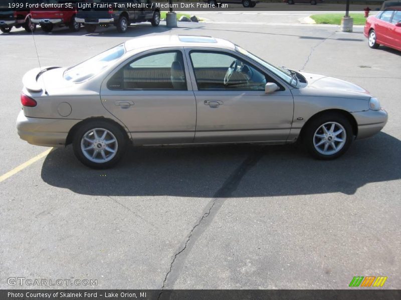 Light Prairie Tan Metallic / Medium Dark Prairie Tan 1999 Ford Contour SE