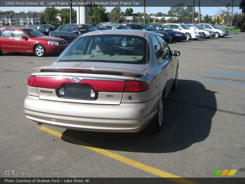 Light Prairie Tan Metallic / Medium Dark Prairie Tan 1999 Ford Contour SE
